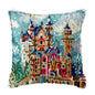 Latch Hook Rug Kit Pastel Embroidery Home decorations Pillow Case Set with Ergonomic Hook Tools
