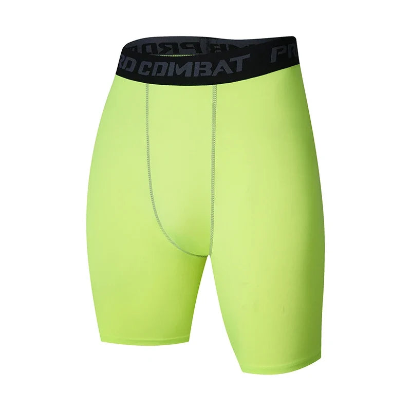 Fitness Sports Shorts For Men Summer Gym Workout Running Cycling Quick Drying Breathable Three-quarter Pants Casual Bottoms