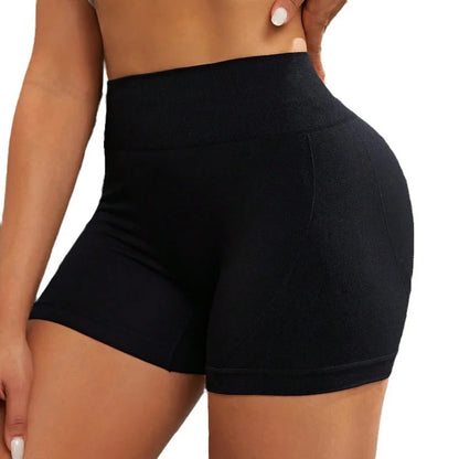 ChicFlex Women's High-Waist Cycling Yoga Shorts