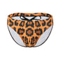 Swimsuit Men Swim Briefs Sexy Swimwear Bikini Leopard Beachwear Pool Party Sunbathing Low Rise Underwear Slips hombre Elastic