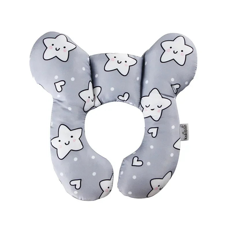 New Baby Pillow Protective Travel Car Seat Head Neck Support Pillows Newborn Children U Shape Headrest Toddler Cushion 0-3 Years