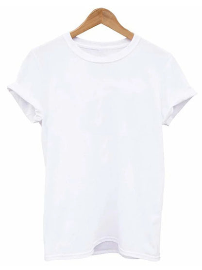 Christmas Women Casual T Shirt Cartoon Snowman Reindeer Christmas Tree Print Female Short Sleeve T-Shirt Suitable for All Season
