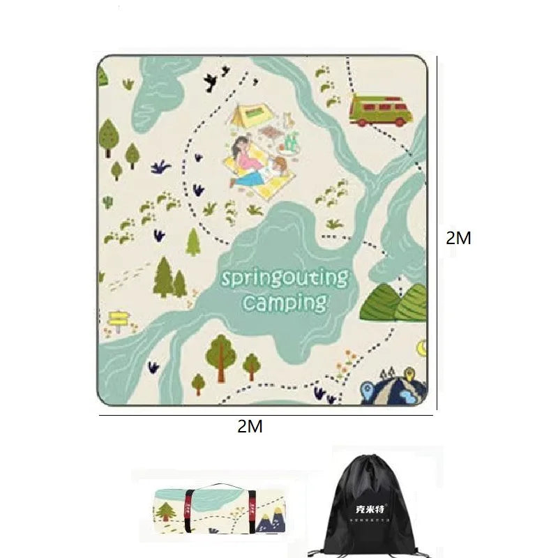 Camping Mat Outdoor Portable Ultra-Light Waterproof Picnic Blanket