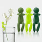 3 Colorful plant stand - The plastic flower stand features a unique design，Convenient for plant cultivation and flower storage，V