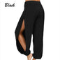 Women’s Split-Leg Wide Harem Yoga Pants