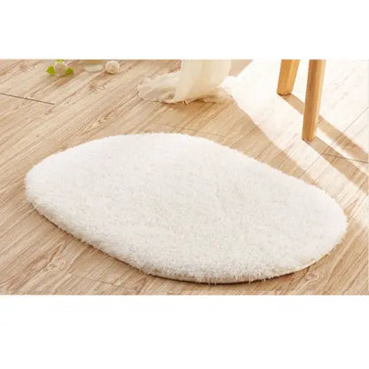 Cashmere Bath Bathroom Bedroom Floor Mat Shower Rug Non-Slip Thicken