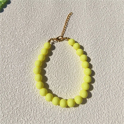 Dogs Necklace Extension Chain Design Pet Collar Fashion Dogs Faux Pearls Necklace Loop DIY Cat Dog Grooming Accessory