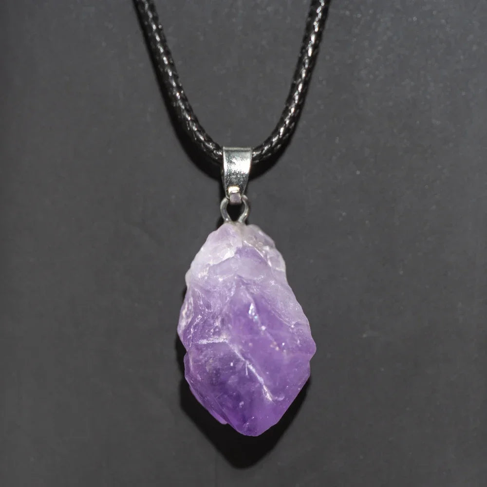Natural Rough Stone Necklace