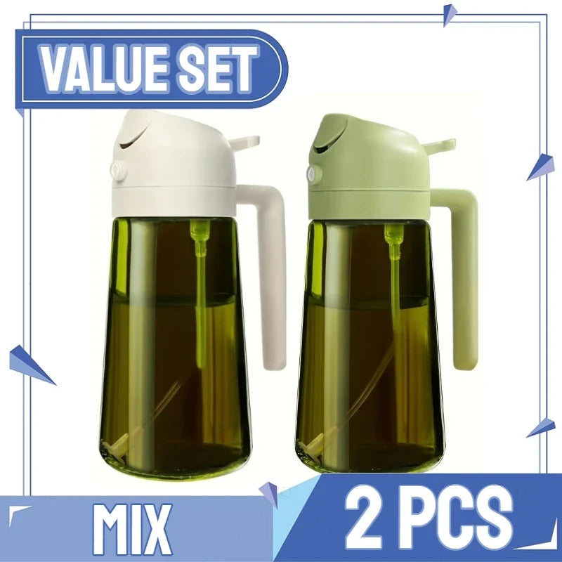 2in1 Kitchen Spray Oil Dispenser Oil Sprayer Polisher or Only Brush