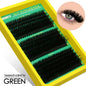 GROINNEYA Fluffy Thick DIY Eyelashes Cluster D/DD Curl Wispy Individual lashes Mix Eyelash Extensions False Eyelashes Extension