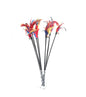 5pcs Funny Kitten Cat Teaser Interactive Toy Rod with Bell and Feather Toys For Pet Cats Stick Wire Chaser Wand Toy Random Color