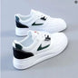 White flat women shoes