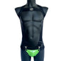 Sets Men Bodysuit Suspender Jumpsuits Nylon Jock Strap Harness Gay Underwear Jockstrap Laser Faux Leather Removable Penis Pouch