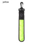 LED Glowing Luminous Reflective Backpack Hanging Light  Night Running Safety Alert Wristband Outdoor Sport Armband Light