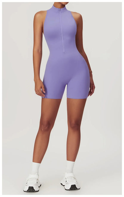 Women Jumpsuit Sleeveless Slim Activewear