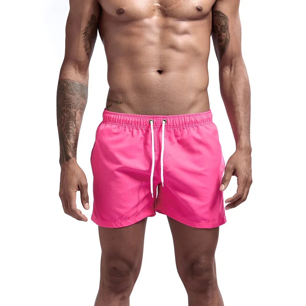 Swimsuits Man 2024 Summer Beach Shorts Mesh Lined Swimwear Board Shorts Male Men's Swimming Trunks Bathing Suit Sports Clothes