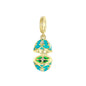 925 Sterling Silver Can Be Opened Pandant Easter Egg Charms Beads Fit