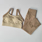 ZenFlex 2PC Women's Yoga Set: Bra & Leggings Duo
