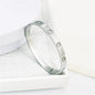 New Design Gold Color Zircon and Cross Nut Nail Bracelet Gold & Bangle