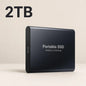 High Efficiency External Hard Disk Mobile Solid State Drive 1TB 2TB TPYE-C Storage Device For Data Backup