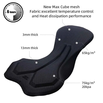 Men’s Padded Cycling Bib Shorts 6-Hour Comfort