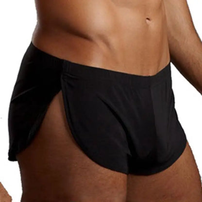 Man Underpants Boxershorts Ice Silk Nylon Cool Men Boxers Male Breathable Underwear Men’s Panties Soft Boxer