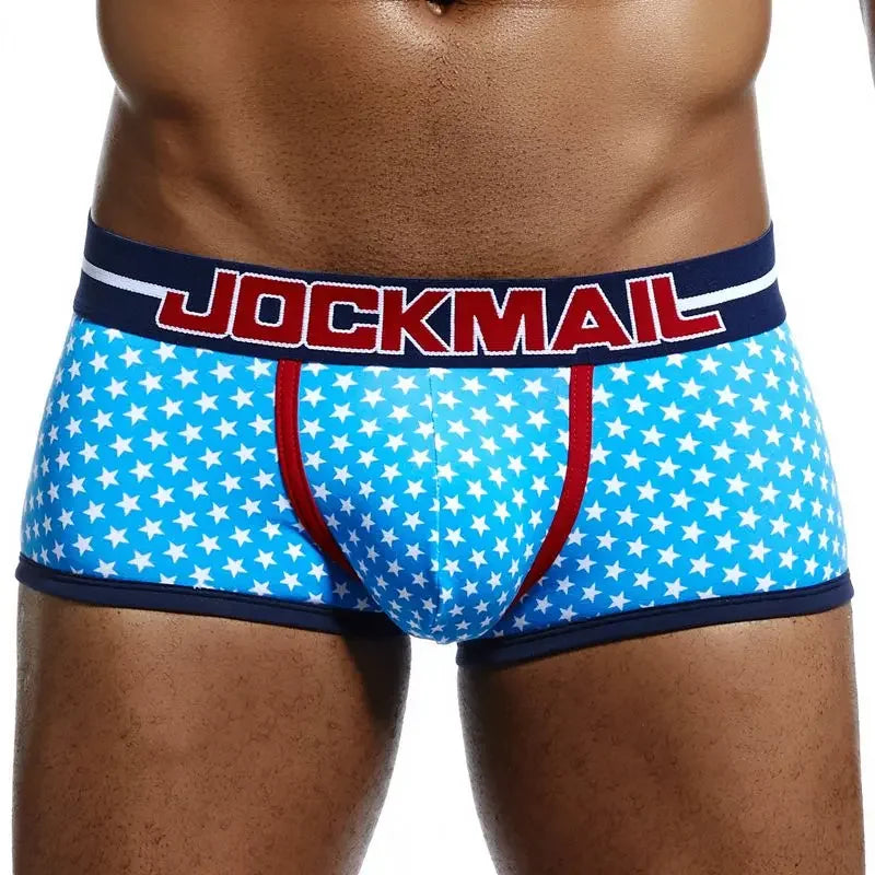 Sexy Men Underwear Boxer Shorts Print Cotton Men Underpants Soft Boxershorts Male Panties Boxer Briefs Breathable Comfortable