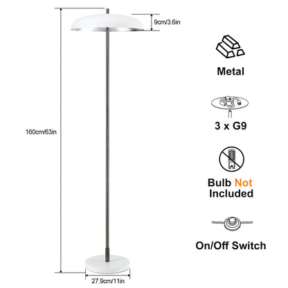 63 Inch Floor Lamp Modern Minimalist LED European Lamp Hotel Guest