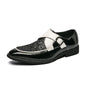 Luxury Men's Leather Shoes High Quality Gold Dress Shoes for Men Italian Brand Oxford Shoes Fashion Big Size Party Wedding Shoe