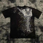 Y2K Gothic Oversized Motorcycle T-Shirt Unisex