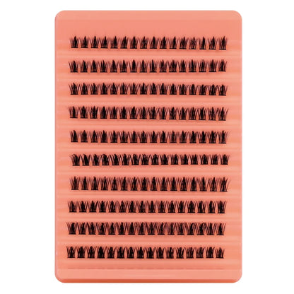 Lash Clusters Individual Lashes Extensions Natural Look Lashes D Curl Fluffy Cluster Lashes DIY Eyelash Extension