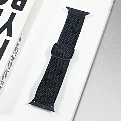 Apple Watch Stretch Nylon Loop Band, Solid & Patterned