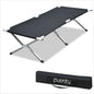 for Single Person Folding Camping Cot Bed Durable Metal Reclining Portable Foldable Camp Beds Factory Wholesale for Sale