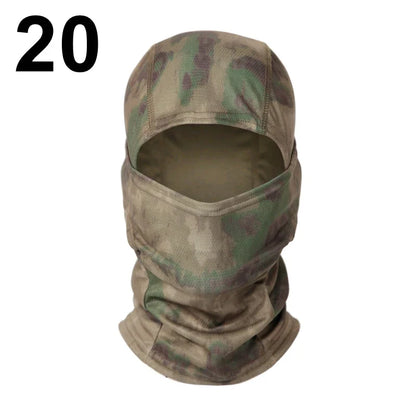 Camouflage Balaclava Full Face CS Mask Ski Cycling Hunting Head Neck
