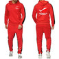 ROG Men's Fleece Tracksuit: Solid Color Jogger Set