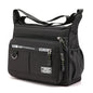 Oxford Shoulder Bag For Everyday Use - Large Capacity Unisex Crossbody With Multiple Compartments
