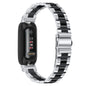 Fitbit Inspire 3 Stainless Steel Link Bracelet Band, Solid & Two-Tone