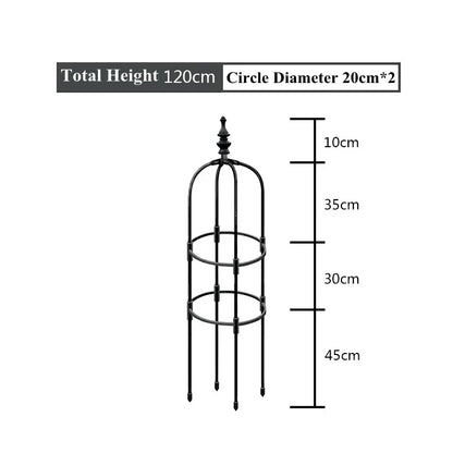 Plant Climbing Supporter Climbing Plant Support  Frame Outdoor Flower  Vines Pot Stand Garden Climbing Frame Indoor Floral Decor