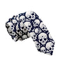 Fashion skull 3D printed tie art design personality tie adult 8cm wide polyester slim shirt suit party accessories