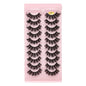 SHIDISHANGPIN 3/5/16 Pairs Natural Long False Eyelashes Dramatic Fluffy 3D Mink Lashes Wispy Wholesale Eye Lashes Thick Cils