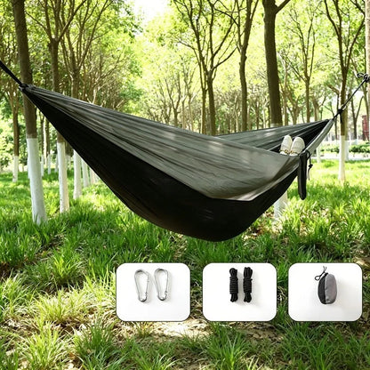 Camping Hammock Lightweight, Portable Hammocks Parachute Hammock with