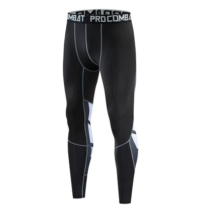 Men’s Compression Pants – Quick-Dry Athletic Running Tights | Breathable Gym Leggings for Training, Jogging & Fitness