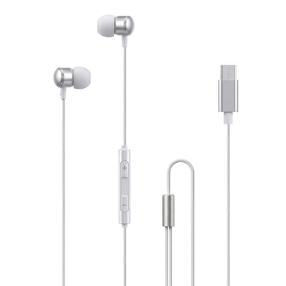 Noise Reduction Wired Headphones Type C Wired Earphones With HD Mic Earbuds For Xiaomi Realme Samsung Galaxy S25 S24 S23 S22 S21