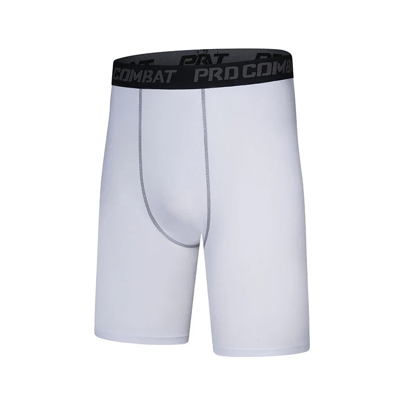 Fitness Sports Shorts For Men Summer Gym Workout Running Cycling Quick Drying Breathable Three-quarter Pants Casual Bottoms
