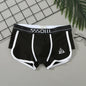 Large Size Men Cotton Underpants Breathable Comfortable Underwear Mid-rise Boxer Shorts Fashion Printed Sexy U Pouch Panties