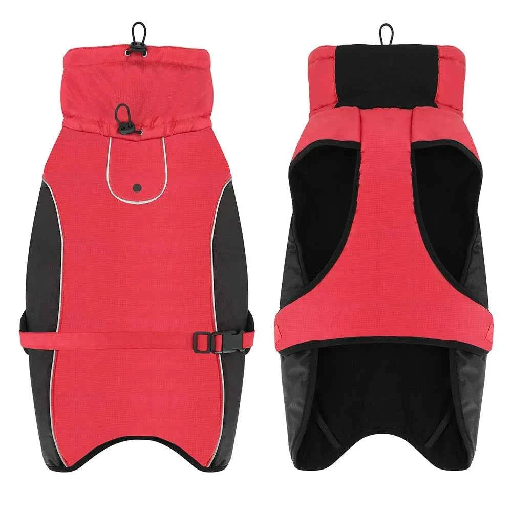 Waterproof Reflective Winter Coat for Large Dogs