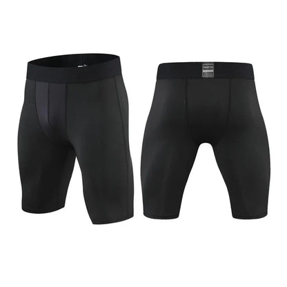 Sports Fitness Pants Men Gym Shorts Workout Tights
