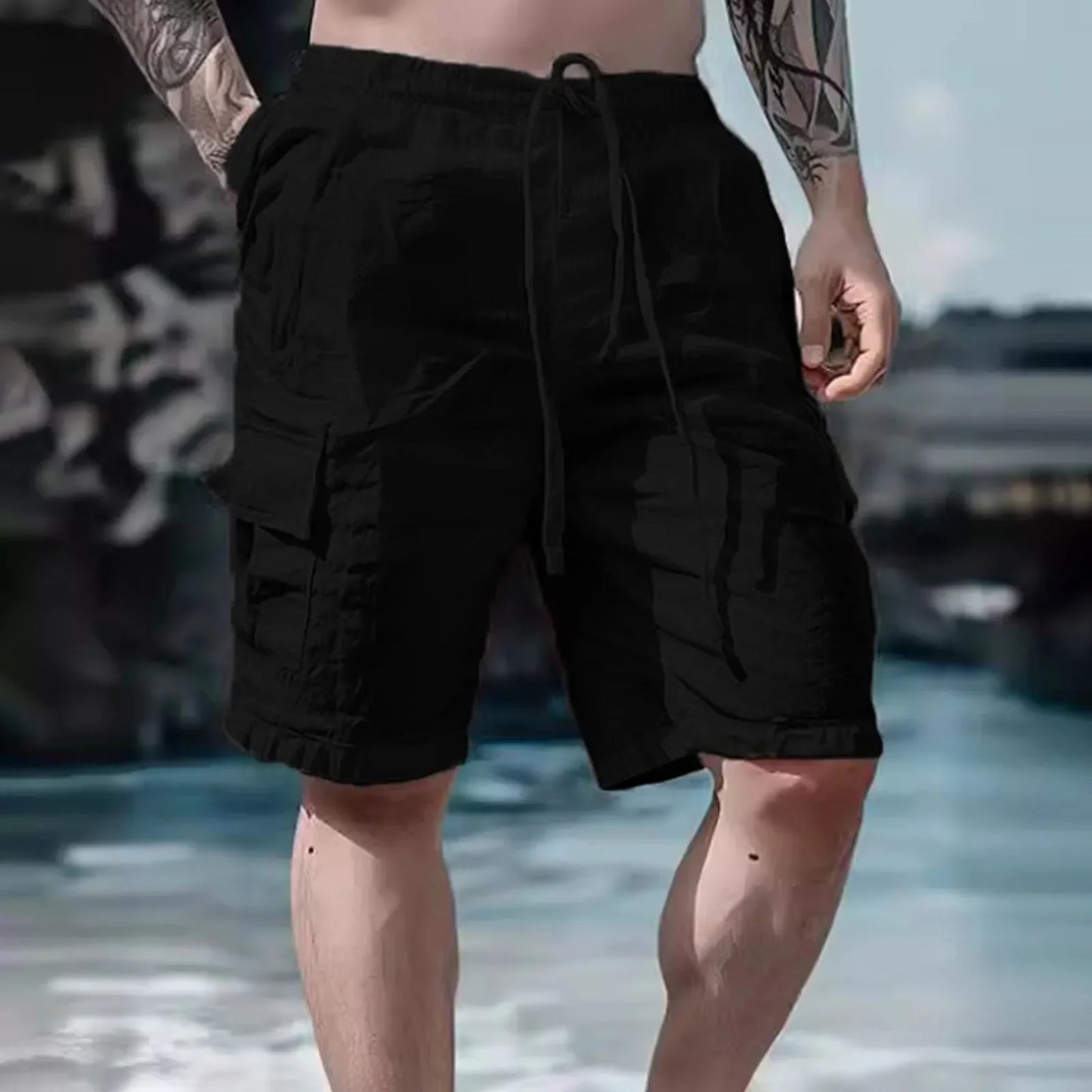 SunChill Men's Cargo Shorts