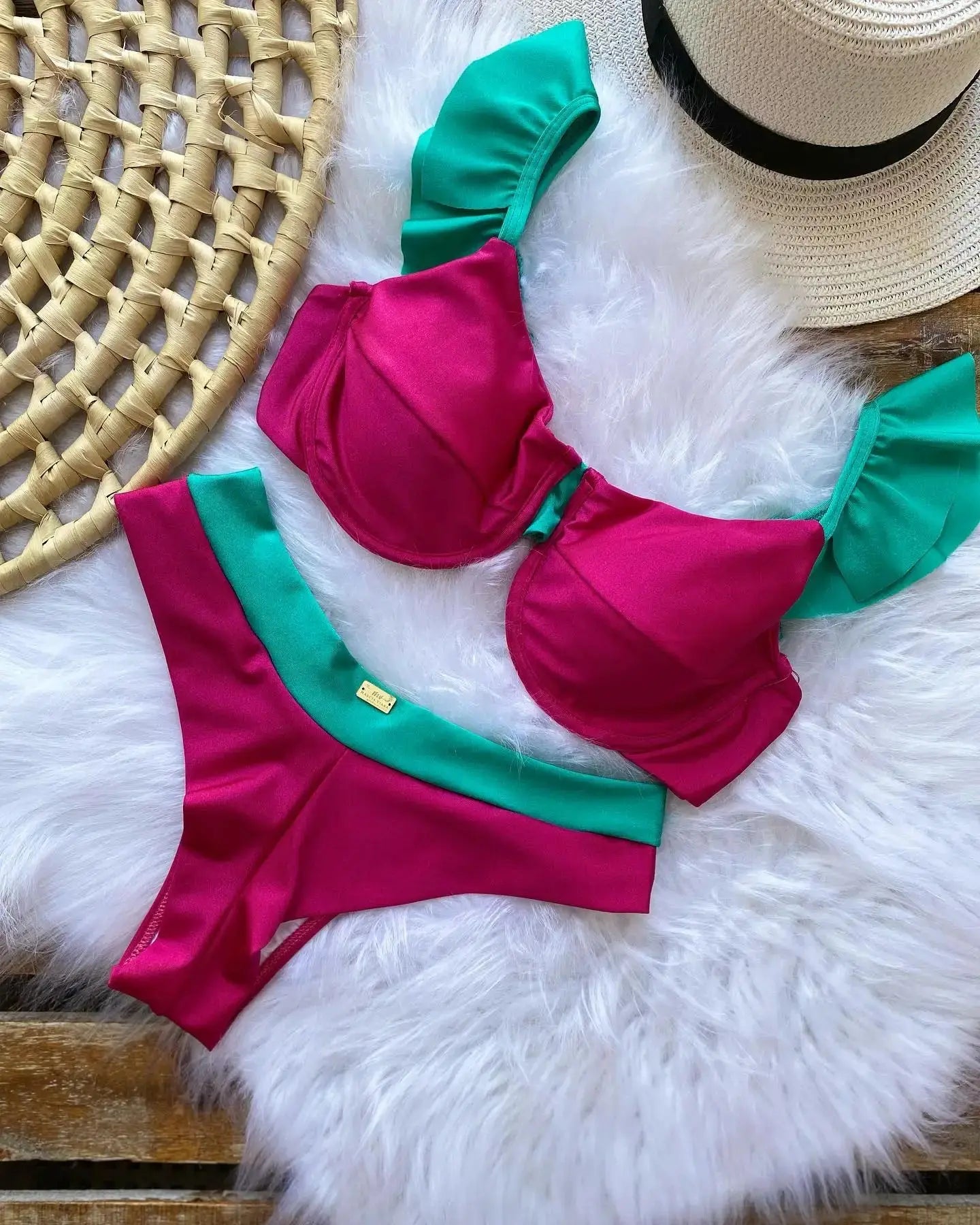 Women's Swimwear Set Women's Two Piece Swimsuit - Figure Flattering - Marcia