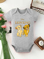 Kawaii The Lion King Printed Baby Clothes Bodysuits & One-pieces for Newborn Summer Short Sleeves Baby Rompers Jumpsuits
